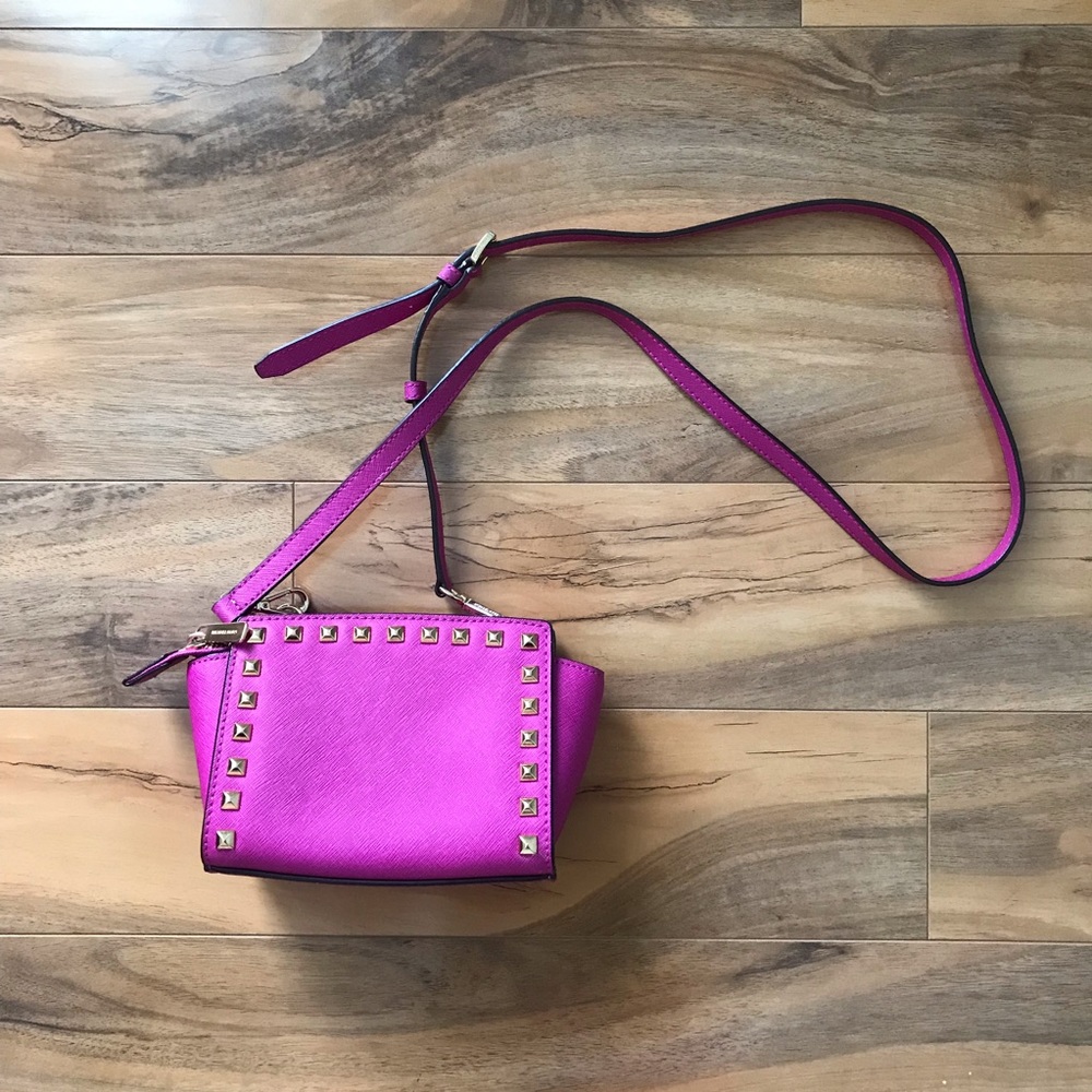 Michael Kors Crossbody - Studded Mini Selma - Picture 5 of 7